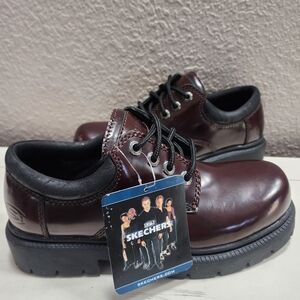 Skechers Men's Oxfords in Dark Brown